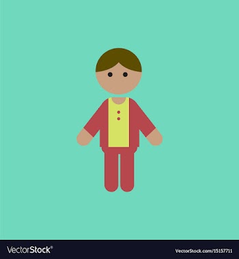 Little boy kid child cute boy vector image