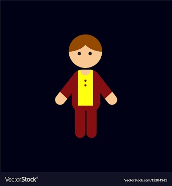 Little boy kid child cute boy vector image