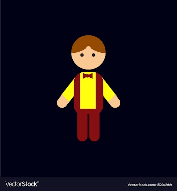 Little boy kid child cute boy vector image
