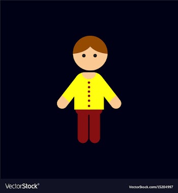 Little boy kid child cute boy vector image