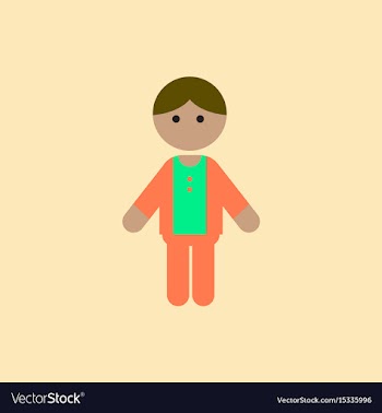 Little boy kid child cute boy vector image