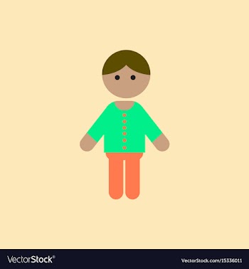 Little boy kid child cute boy vector image
