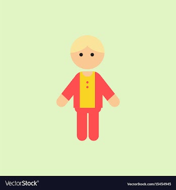 Little boy kid child cute boy vector image