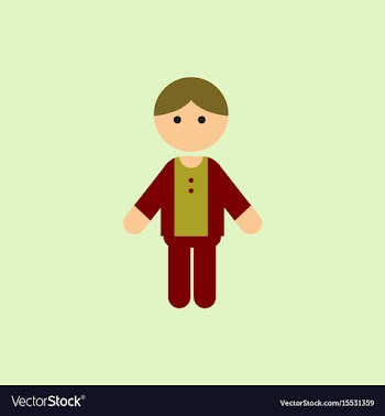 Little boy kid child cute boy vector image