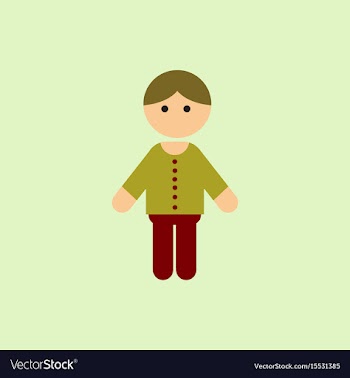 Little boy kid child cute boy vector image