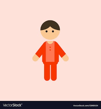 Little boy kid child cute boy vector image