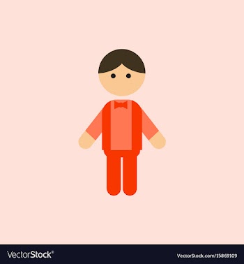 Little boy kid child cute boy vector image