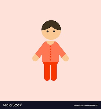 Little boy kid child cute boy vector image
