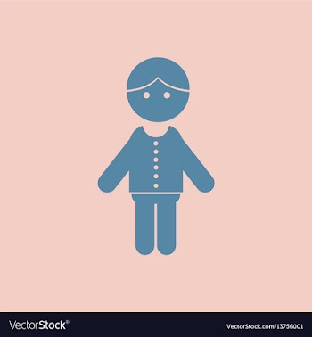 Little boy kid in pyjamas vector image