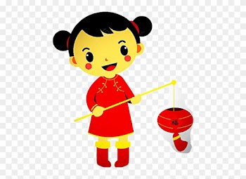 Little Chinese Girl Cartoon