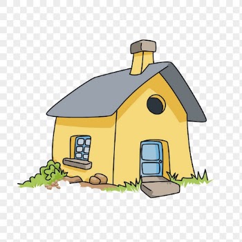 Little cottage png sticker, cartoon | Free PNG - rawpixel