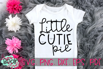 Little Cutie Pie - A Cute SVG