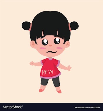 little girl character design