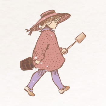 Little girl collage element, Victorian | Free Vector Illustration - rawpixel