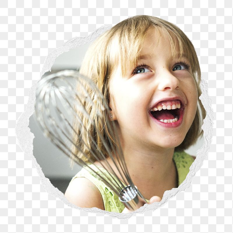 Little girl png holding whisk | Free PNG - rawpixel