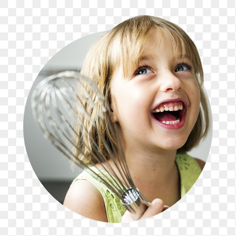 Little girl png holding whisk | Free PNG - rawpixel