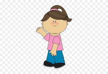 Little Girl Waving Clip Art Little Girl Waving Image279 - My Cute Graphics Girl