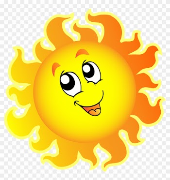 Little Illusions Preschool Drawing Pre-school Clip - Cartoon Sun And Clouds