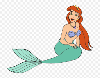 Little Mermaids Mother Athena Clipart - Little Mermaid Queen ...