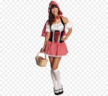 Little Red Riding Hood Halloween costume Big Bad Wolf Adolescence - little red riding hood costume 