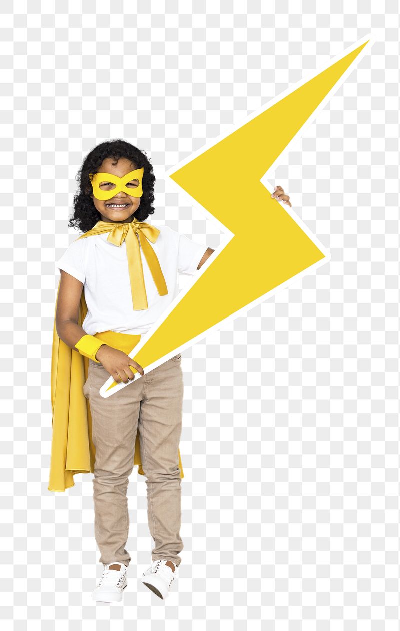 Littler superhero png sticker, transparent | Free PNG - rawpixel