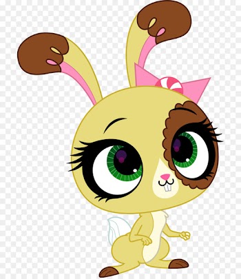 Littlest Pet Shop Dog Sundae Blythe Baxter Puppy - Lps Toy Cliparts 
