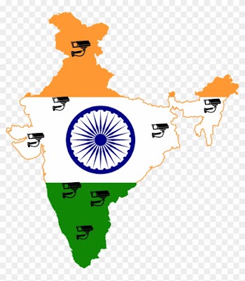 Live Monitoring Of Multiple Location Cctv Camera - India Flag