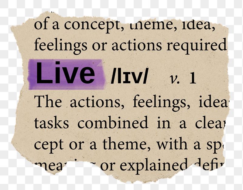 Live png word sticker, torn | Free PNG - rawpixel