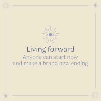 Living forward instagram post template, | Free PSD Template - rawpixel
