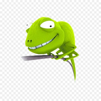 Lizard Humour Joke Cartoon - Free green lizard pull material 
