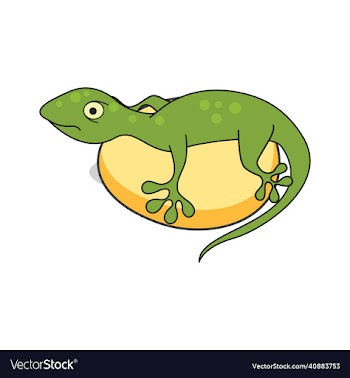 lizard with egg pose 9