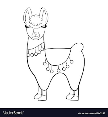 llama clipart