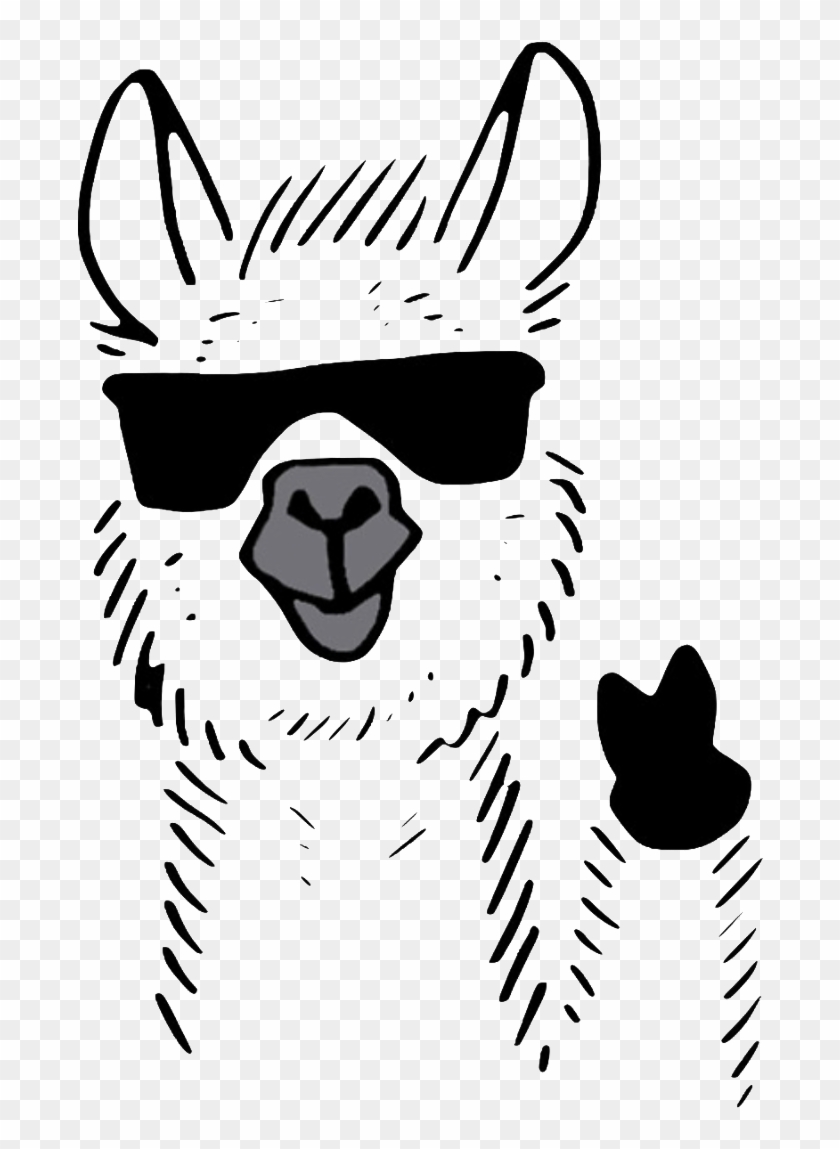 Llama Clipart Head Llama Head Transparent Free For - No Drama Llama Clipart