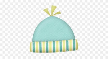 Lliella Babyboy Beanie2 - Green Baby Hat Clipart