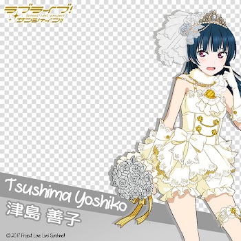 LLSS Wedding Frame Yoshiko Tsushima transparent background PNG clipart
