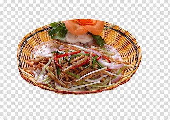 Lo mein Yakisoba , Colorful home fry king transparent background PNG clipart