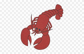 Lobster - Green Leaf Art Fresh Sea Canvas Art