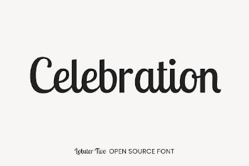 Lobster Two open source font | Free Font Add-on - rawpixel