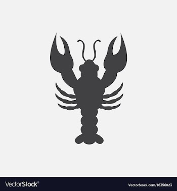 Lobster vector image