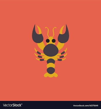 Lobster vector image