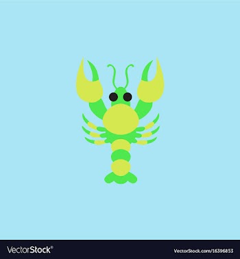 Lobster vector image