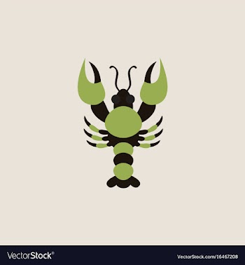 Lobster vector image