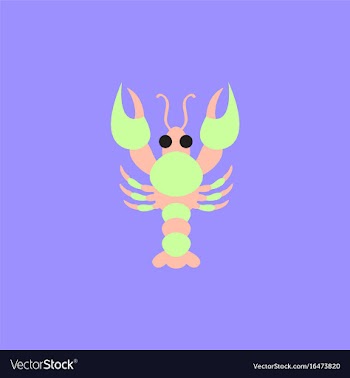 Lobster vector image