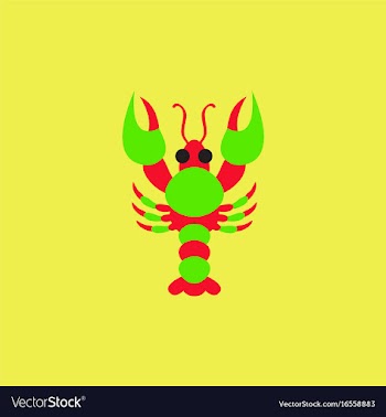 Lobster vector image