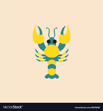 Lobster vector image