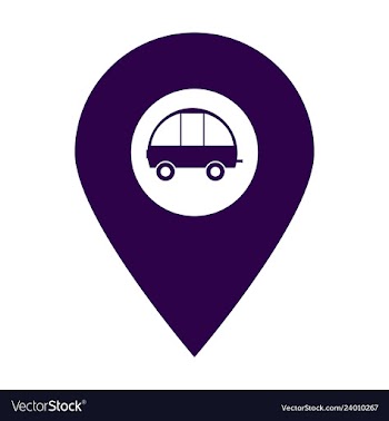 Location icon navigation map gps flat style for vector image
