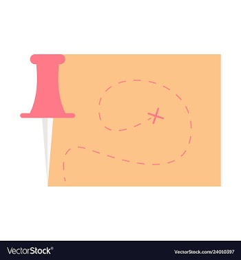 Location map flat design icon vector image