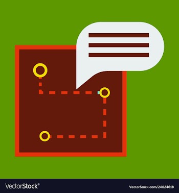 Location map flat design icon vector image