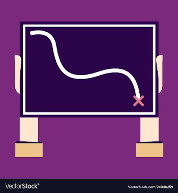Location map flat design icon vector image
