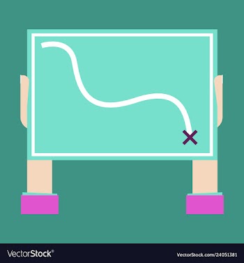 Location map flat design icon vector image